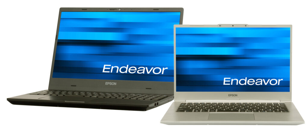エプソンダイレクト　15.6型 Endeavor NL2000E（左）、14型 Endeavor NA711E