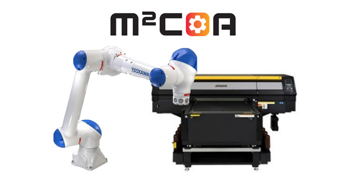 ミマキエンジニアリング　オーダーグッズ・工業製品プリント自動化パッケージシステム「M2COA」シリーズを発表