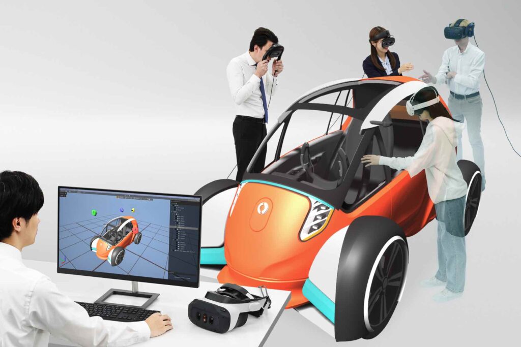 キヤノン 複数のデバイスを用いて3DCGを共有可能