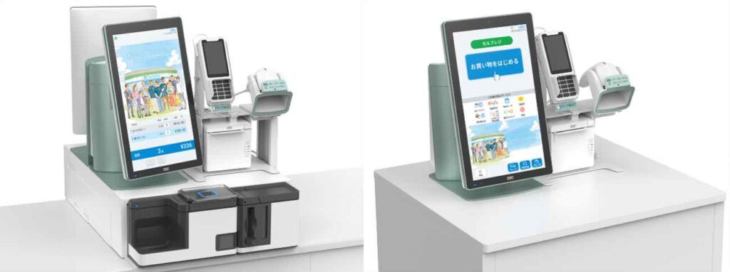 東芝テック、導入するPOSシステム「CV-330」および周辺のイメージイラスト